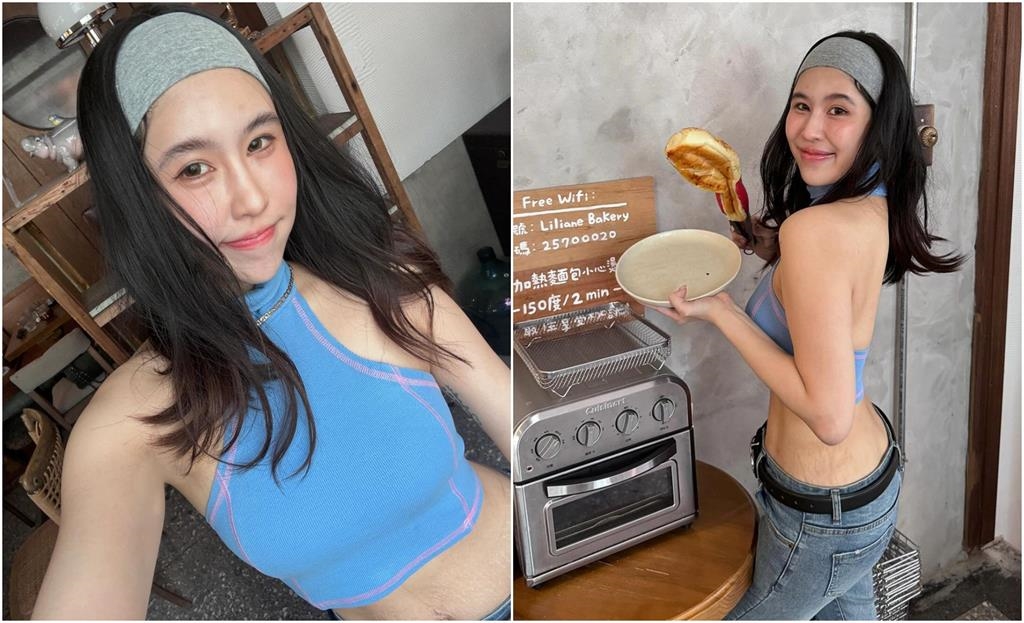 余祥銓愛妻激短小可愛「秀整圈妊娠紋」!產後8個月「真實狀態」震撼網:無敵