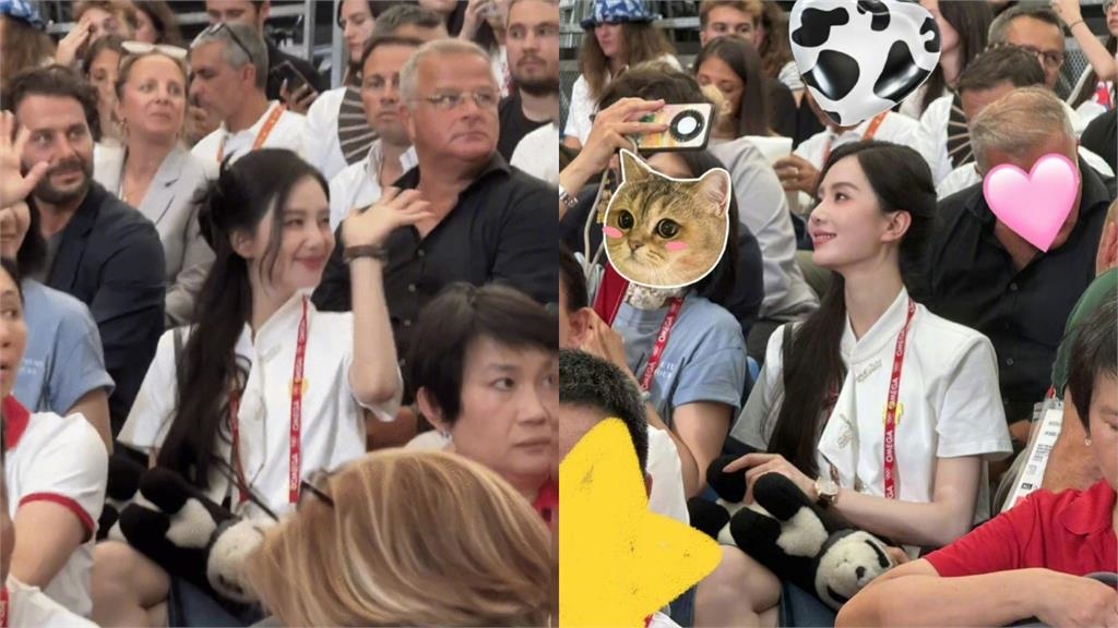 劉詩詩「絕美神顏」現身巴黎奧運！原圖直出「0瑕疵」粉絲嗨喊：仙女