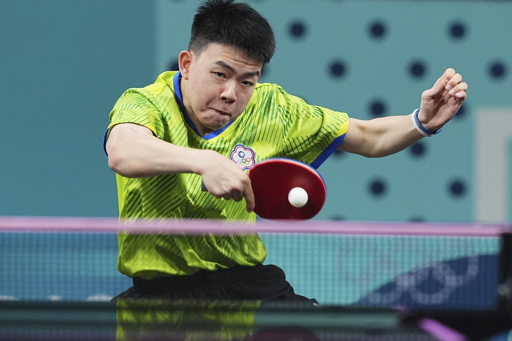 巴黎奧運／高承睿桌球男單16強晉級了！