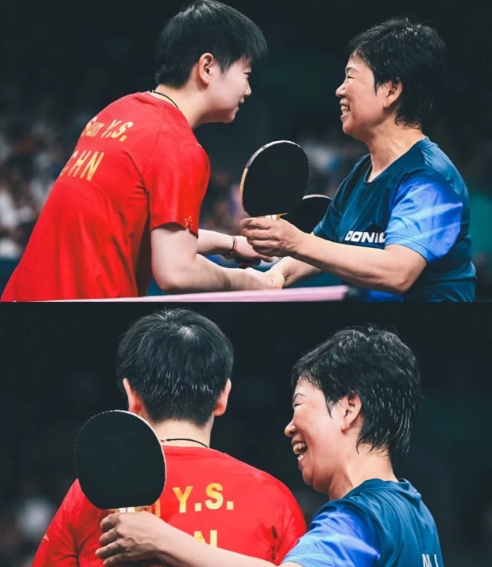 巴黎奧運/61歲「桌球阿嬤」華麗救球片瘋傳!比賽竟喝可樂…網讚:人生榜樣
