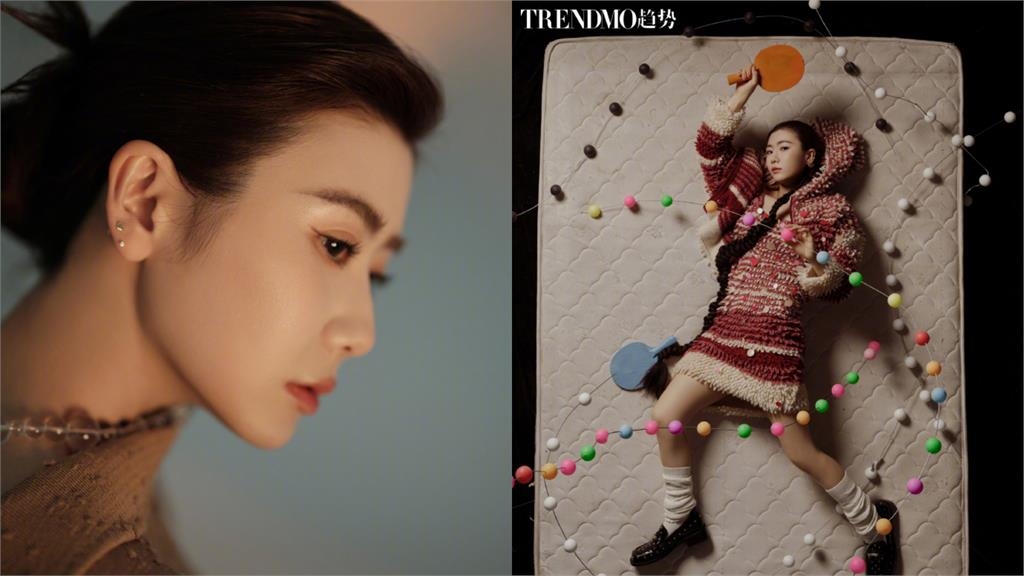 福原愛解鎖趴床寫真片!上衣全破光「跑出大桌球」小粉紅全暴動:有點東西