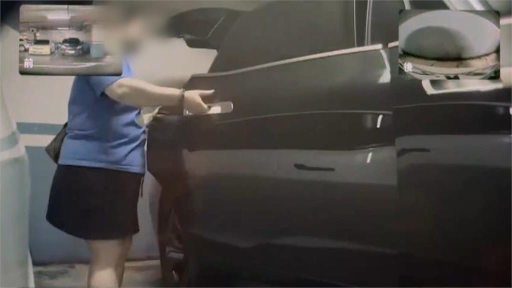 車格超大!車門照樣被刮花 「哨兵模式」揪刮車人