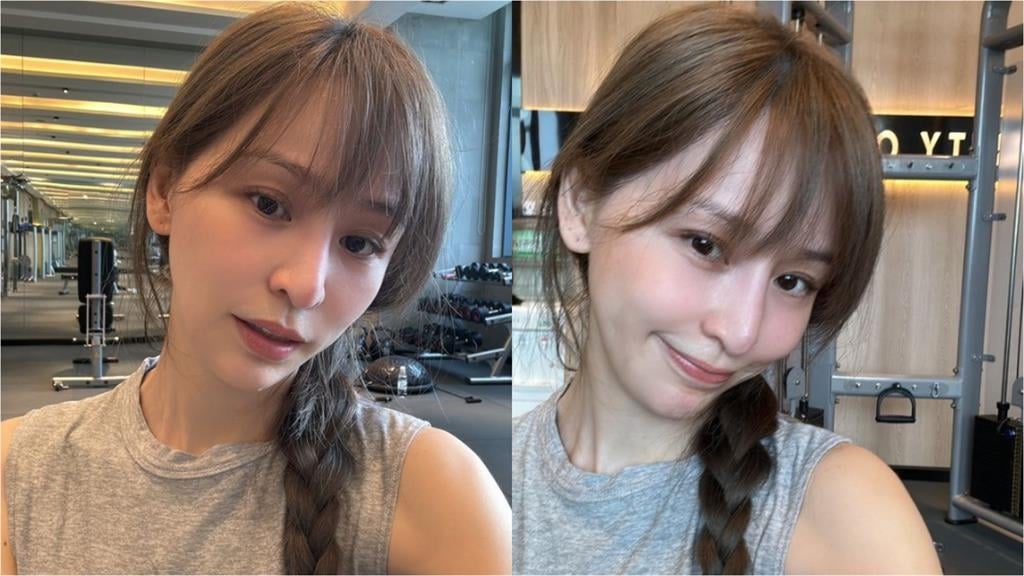 王心凌自拍健身片「爆汗狂噴」!超近距特寫「41歲真實狀態」被出賣