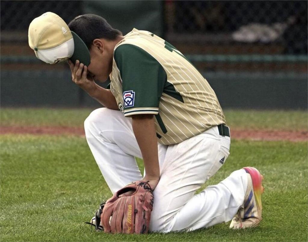 棒球(影)/流下不甘心淚水!台灣小將威廉波特少棒不敵美國奪亞軍