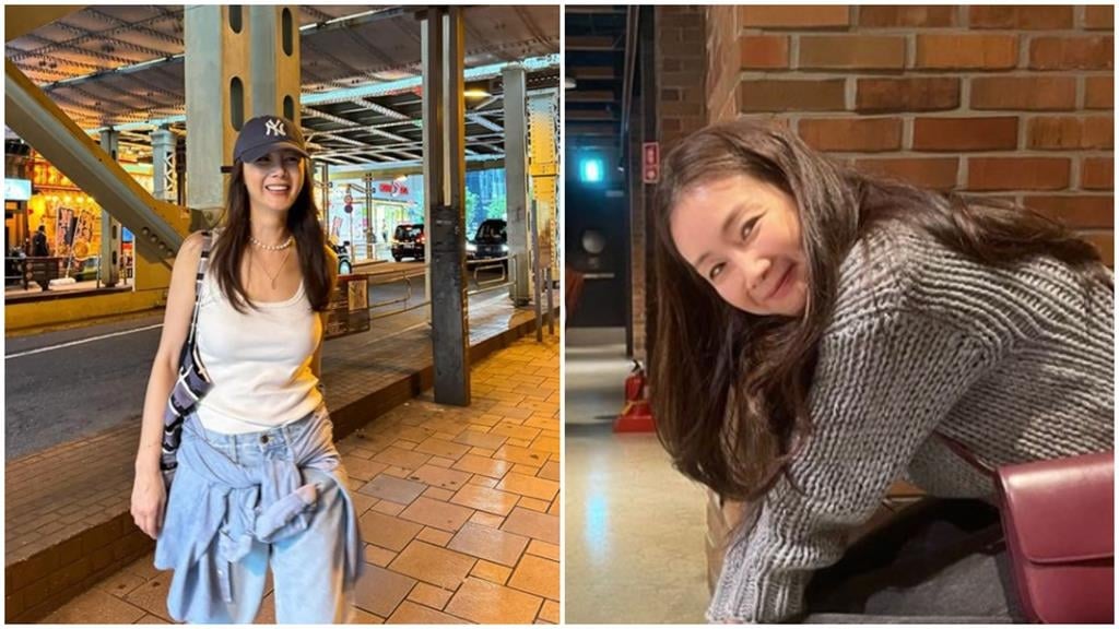 黑長直OL竟是《冬季戀歌》崔智友!對鏡三連拍「49歲真面目」被抖出