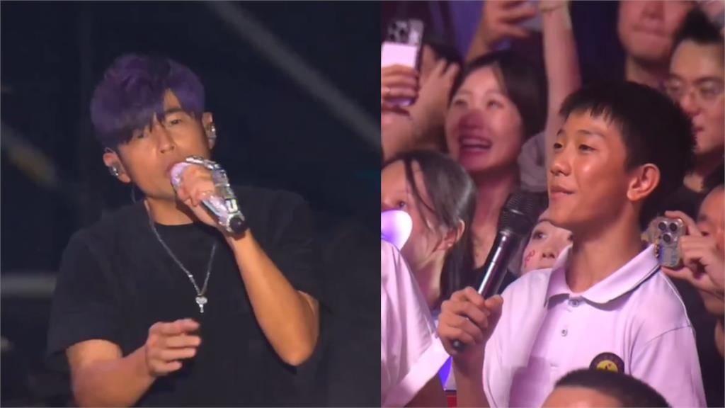 周杰倫演唱會「點他合唱」小粉絲哭慘!網酸中國錢太好賺…本人現場不忍了