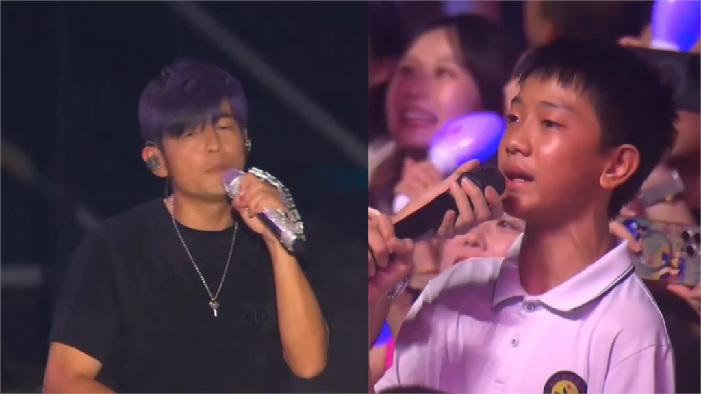 周杰倫演唱會「點他合唱」小粉絲哭慘!網酸中國錢太好賺…本人現場不忍了