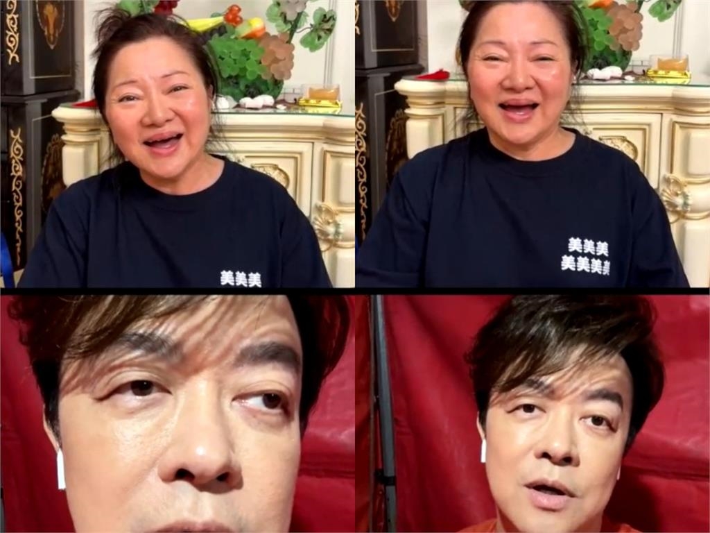 白冰冰合體翁立友直播沒開濾鏡!濃妝全卸「素顏真面目」驚呆網:確定嗎