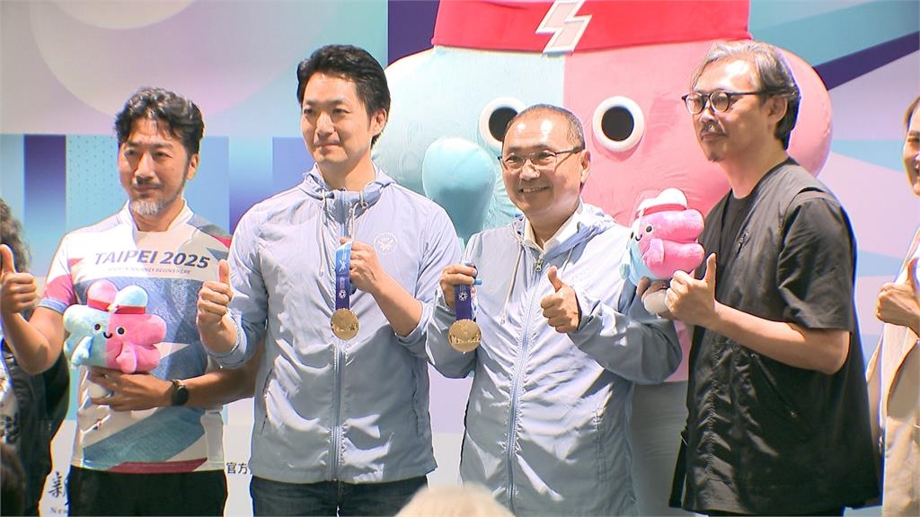 雙北世壯運主視覺出爐! 獎牌鑲入101和野柳女王頭