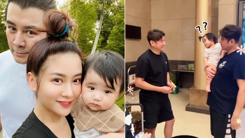 葉家妤女兒「小酪梨」差點認錯父！萌萌小臉疑惑看著陳宇風、陳熙鋒「哪個才是爸爸？」