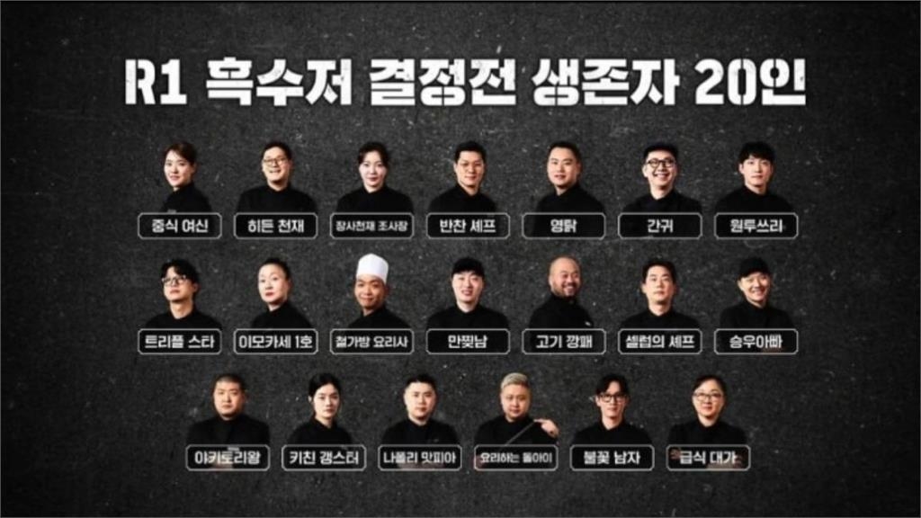 《黑白大廚》素人vs.名廚大廝殺　參賽者IG、餐廳地圖一次看！