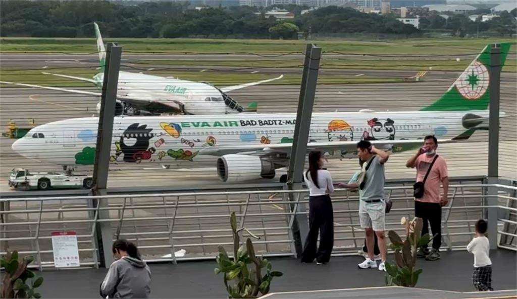 配合國慶大會空中操演 桃機上午3時段暫停起降