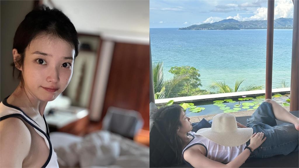 海邊「素顏正妹」一看竟是IU!濃妝全卸「真面目現形」200萬人瘋看