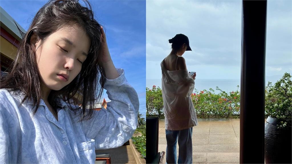 海邊「素顏正妹」一看竟是IU!濃妝全卸「真面目現形」200萬人瘋看