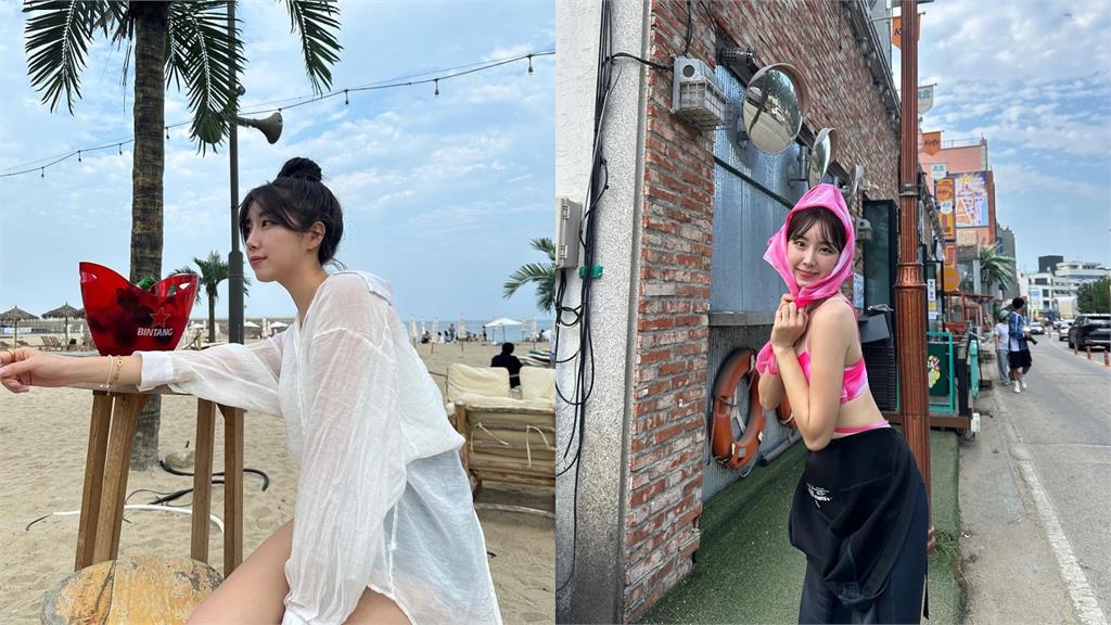 衝浪少女「街邊解放」竟是安芝儇!脫緊身衣「大片肉色」無限輸出…網暈:好厲害