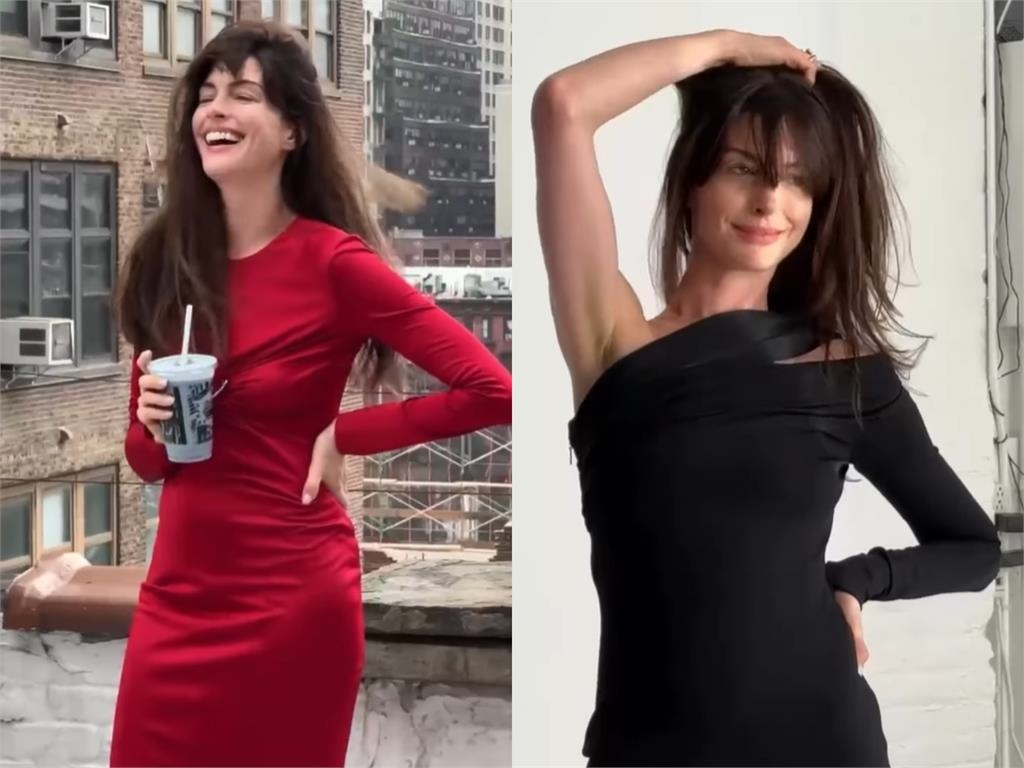 安海瑟薇「中路大破防」沒穿bra!41歲真實身材全外洩…網暈:也太…