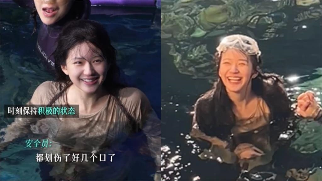 敬業!趙露思拍戲擦撞「受傷見血」忍痛繼續拍 1反應曝光惹心疼