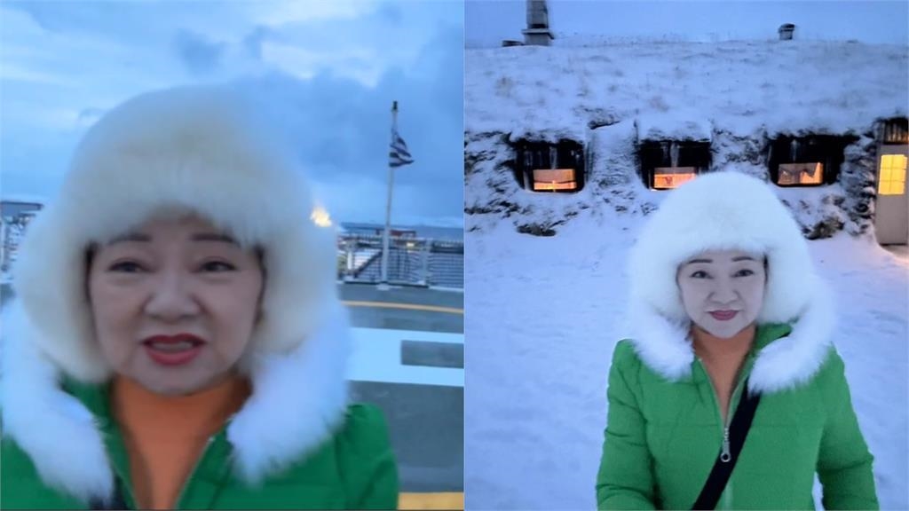 「主持一姐」白冰冰挪威獨旅慘遇「暴風雪驚魂」？她驚呼：人差點沒了