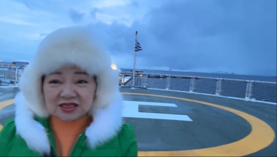 「主持一姐」白冰冰挪威獨旅慘遇「暴風雪驚魂」?她驚呼:人差點沒了