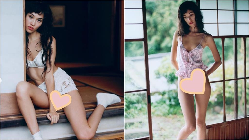 昭和美人「布料全噴開」竟是水原希子！臉蛋「瘦到脫相」整尊判若兩人