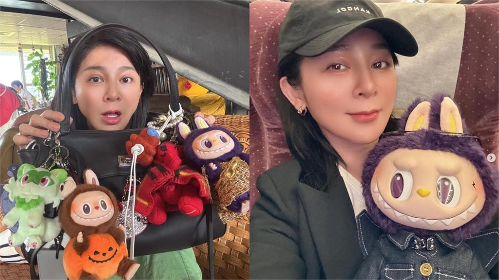 王彩樺也跟上Lisa入坑Labubu!曬「超大白天使公仔」驚人價格曝