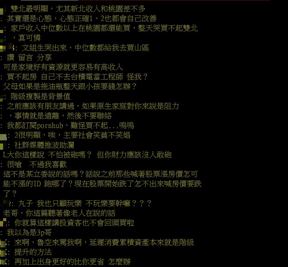 他列年輕人買不起房「3通病」怒轟活該!兩派網友吵翻:繼續躺平沒關係