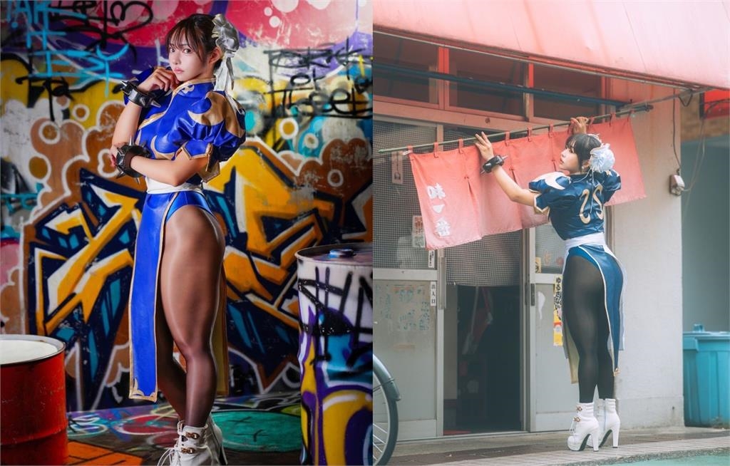 日本Coser大玩火!「真人版春麗」超兇蜜腿700萬人搶看!