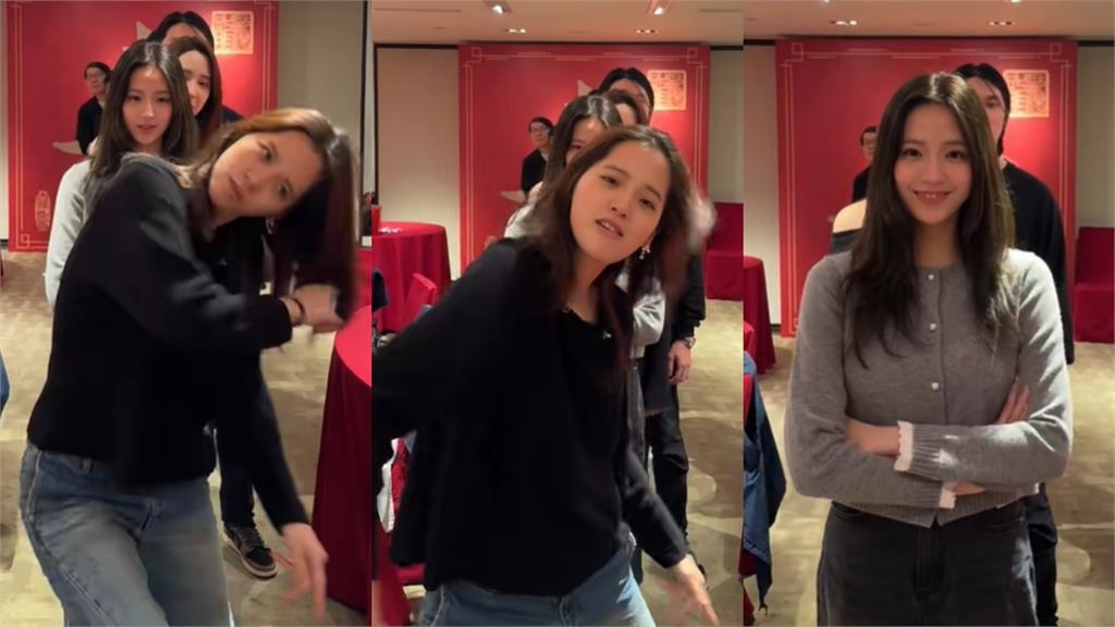 歐陽妮妮挺「渾圓巨肚」揪姊妹狂舞！網見「娣娣1亮點」全歪樓：反超娜娜了