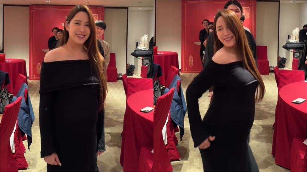 歐陽妮妮挺「渾圓巨肚」揪姊妹狂舞！網見「娣娣1亮點」全歪樓：反超娜娜了