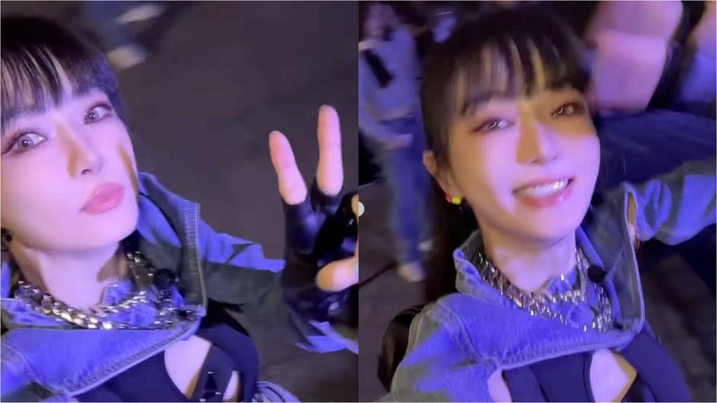 謝金燕上衣全破光「後台視角」流出!49歲不科學體態大穿幫網嗨:太扯了