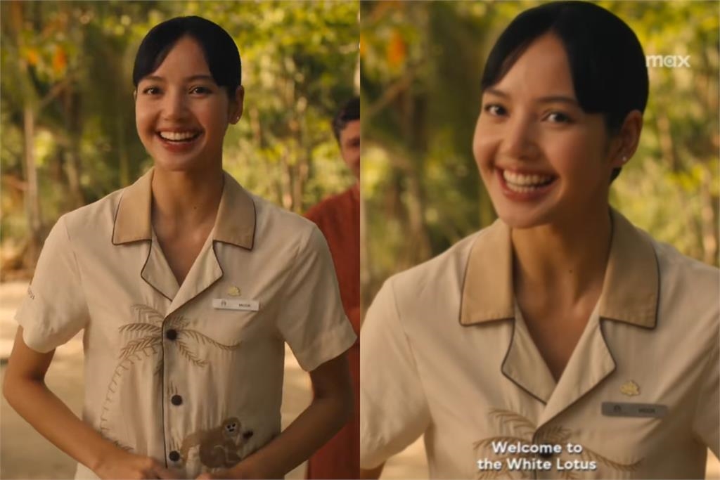 Lisa狠甩「鄉村女傭造型」中空炫腹耍辣!一彎腰激短裙險起飛