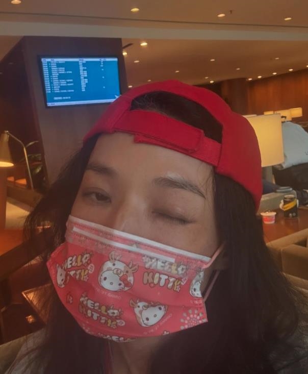 48歲舒淇「機場自拍」冒出猖狂白髮?濾鏡全沒開「大素顏」原況直出