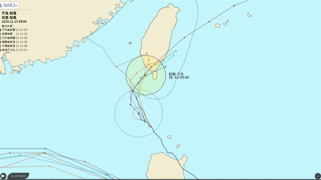 天兔颱動態／登陸熱區曝光！　天兔恐成57年來首個「11月登陸颱」