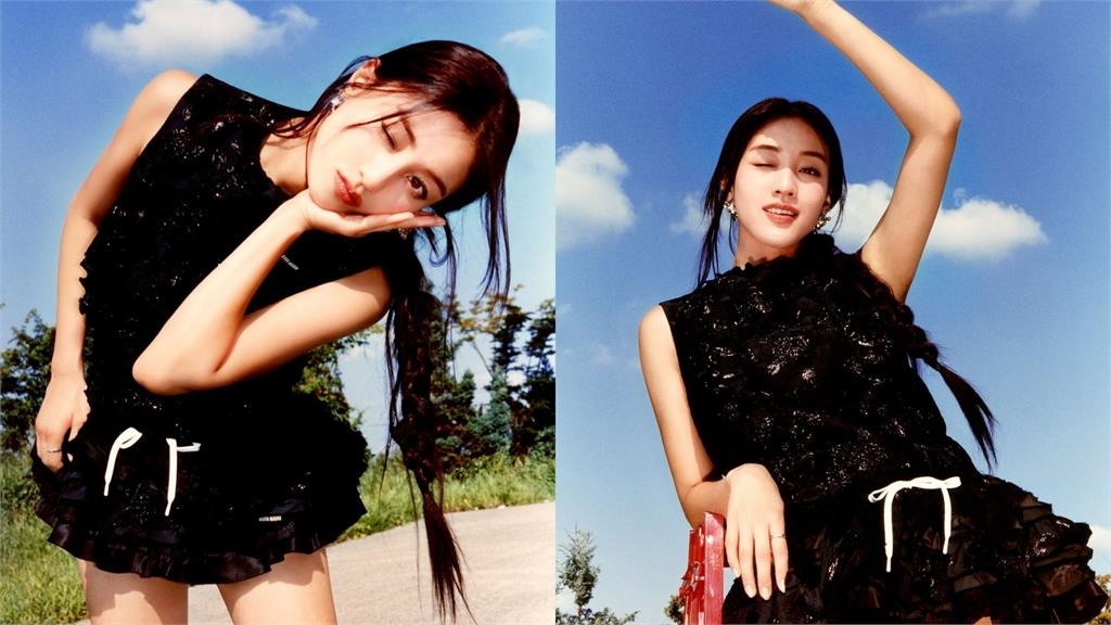 街頭自拍「制服混血妹」神似周子瑜!仔細一看「娃娃大眼」竟是本人…網驚:天啊