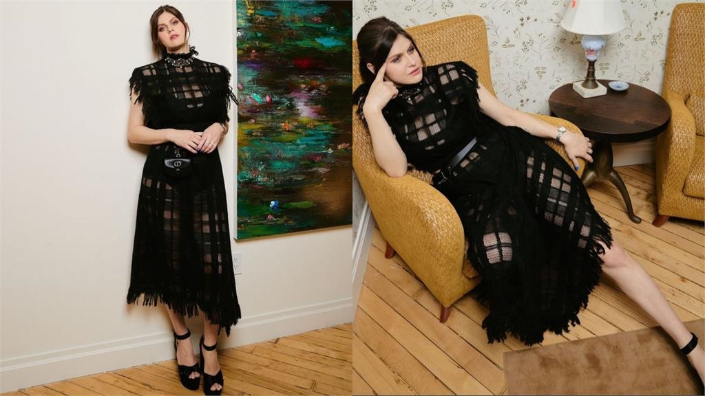 地震女神產後復出「暴風升級」！透視洋裝「全是洞」真實狀態全被拍