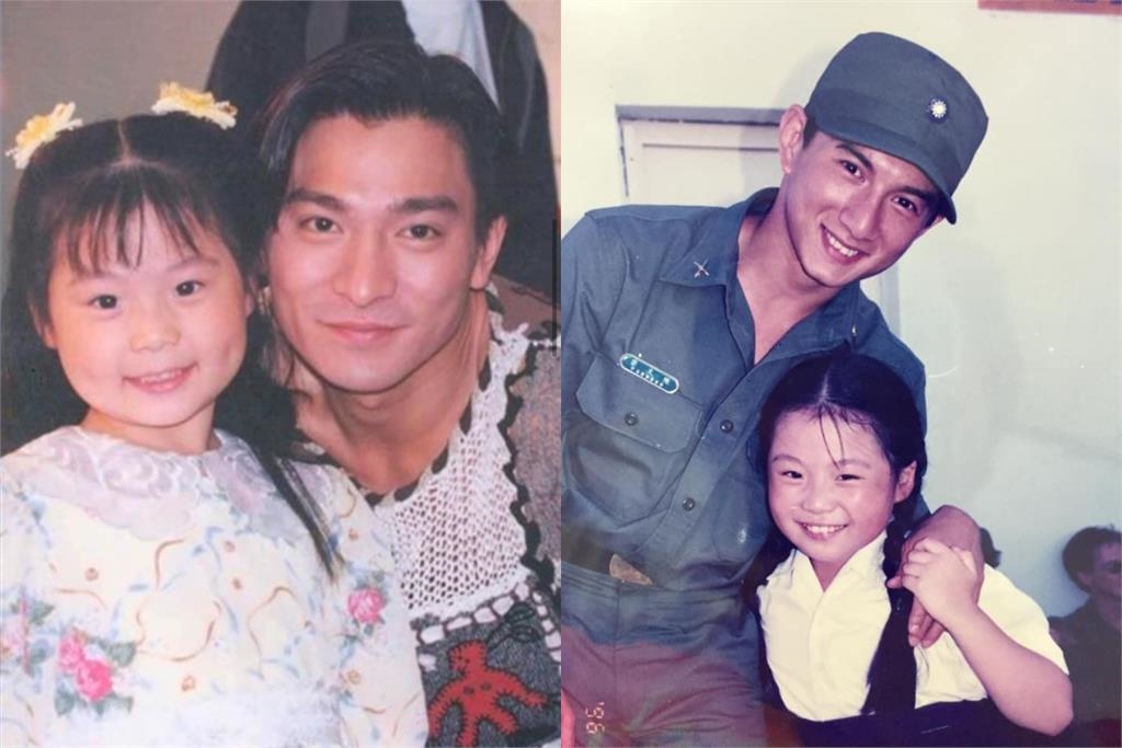 好羨慕！楊小黎小時候「貼臉劉德華、搭肩吳奇隆」驚人合照曝光