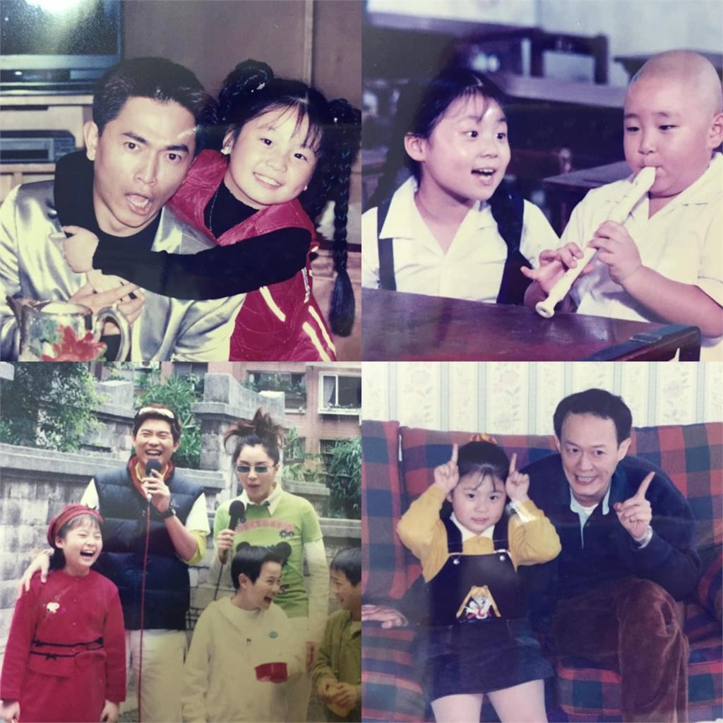 好羨慕！楊小黎小時候「貼臉劉德華、搭肩吳奇隆」驚人合照曝光