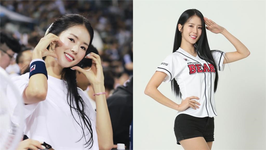 合體林岱縈最萌身高差暴紅！南韓「傳奇啦啦隊長」瀏海噴開真面目判若兩人…網認不出