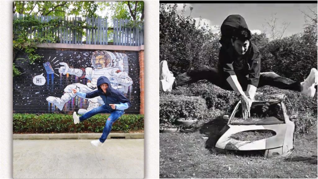 街頭阿北玩「空中一字馬」竟是吳奇隆!半百真實狀態瘋傳…網驚:好軟Q