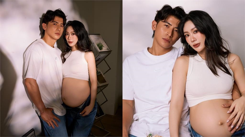 台灣隊長陳傑憲「陪拍孕婦寫真」超反差！顏值沒輸「香炸啦啦隊老婆」網驚：正常嗎