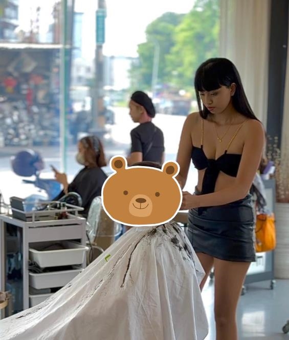 屏東超正設計師「薄片小背心」低頭剪髮！SSR神正真面目…網揪兄弟們：該剪了