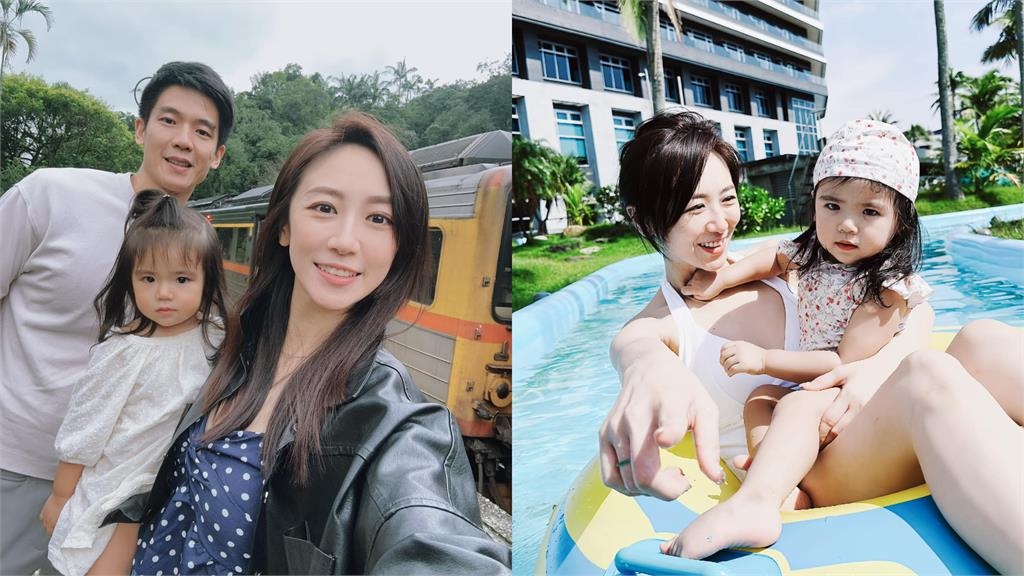 辣媽咪泡湯穿「590元女童泳裝」！女星蔡允潔曬「嫩白大長腿」全網驚呆