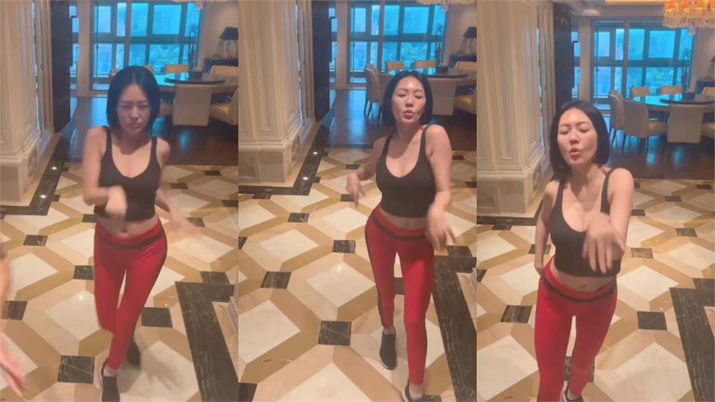 小S戒酒1個月「進化成果」全放送！縮水瑜伽裝「劇烈律動」網一看卻歪樓