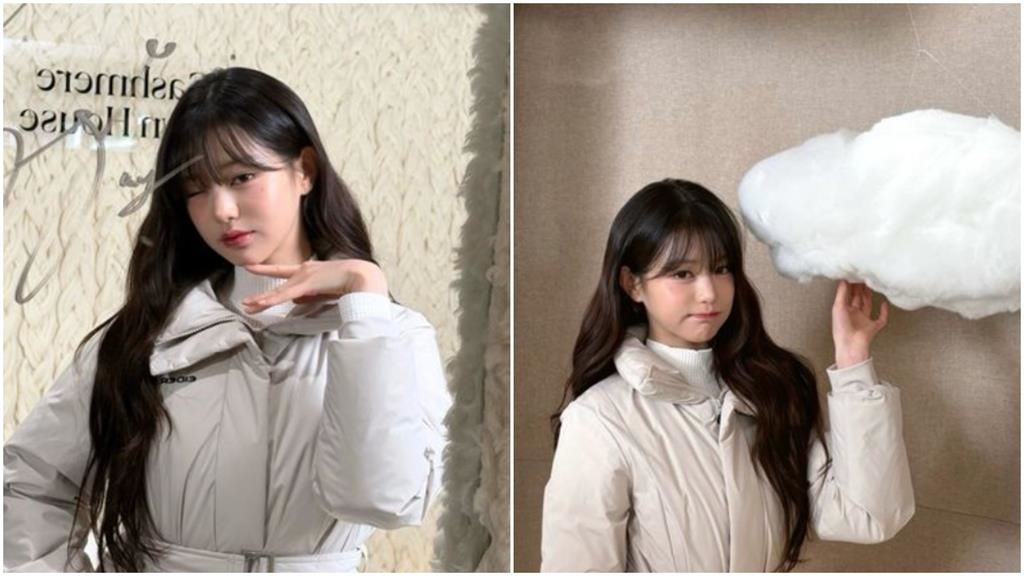 12頭身黑絲正妹全場搶拍！竟是IVE張員瑛「整尊膨脹」驚天反差曝