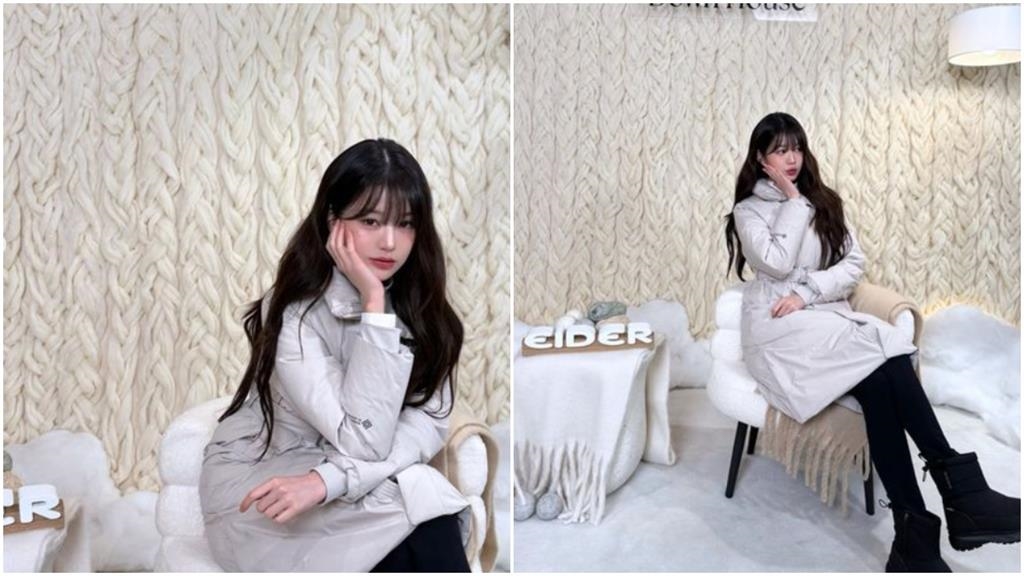 12頭身黑絲正妹全場搶拍！竟是IVE張員瑛「整尊膨脹」驚天反差曝