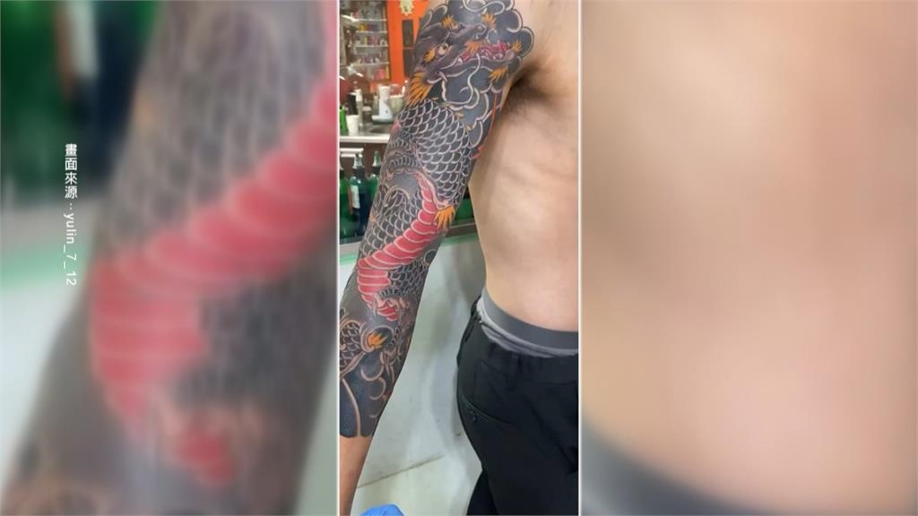 林昱珉包手刺青登熱搜　這次回國預約「刺左腿」
