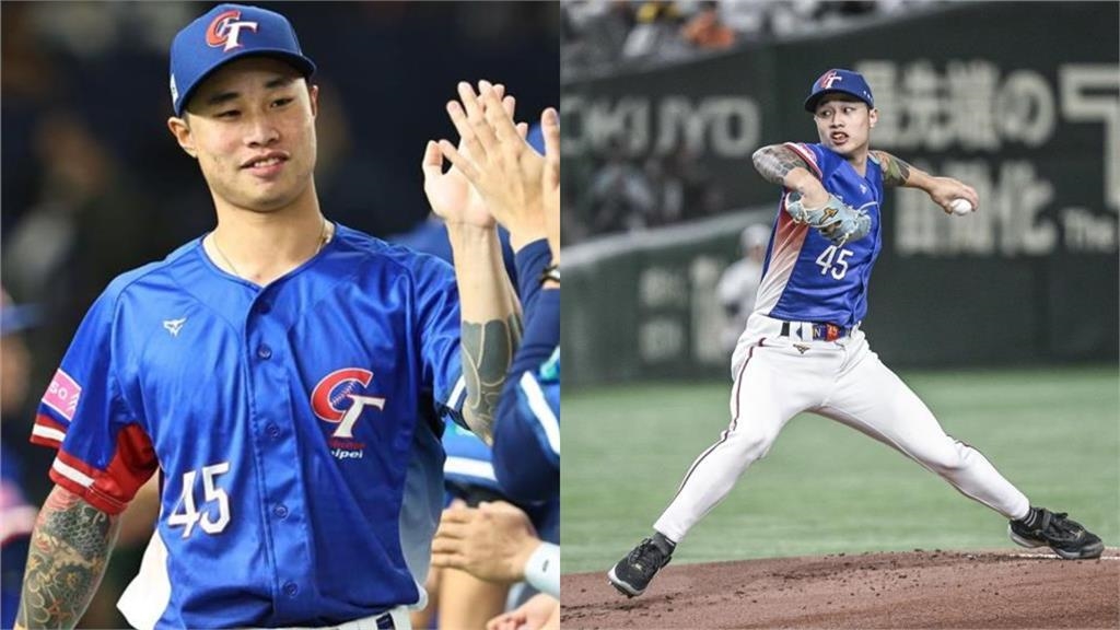 「卍霸氣a玉米乂」不只包手！王牌左投林昱珉「紋了6小時」腿部新刺青曝光