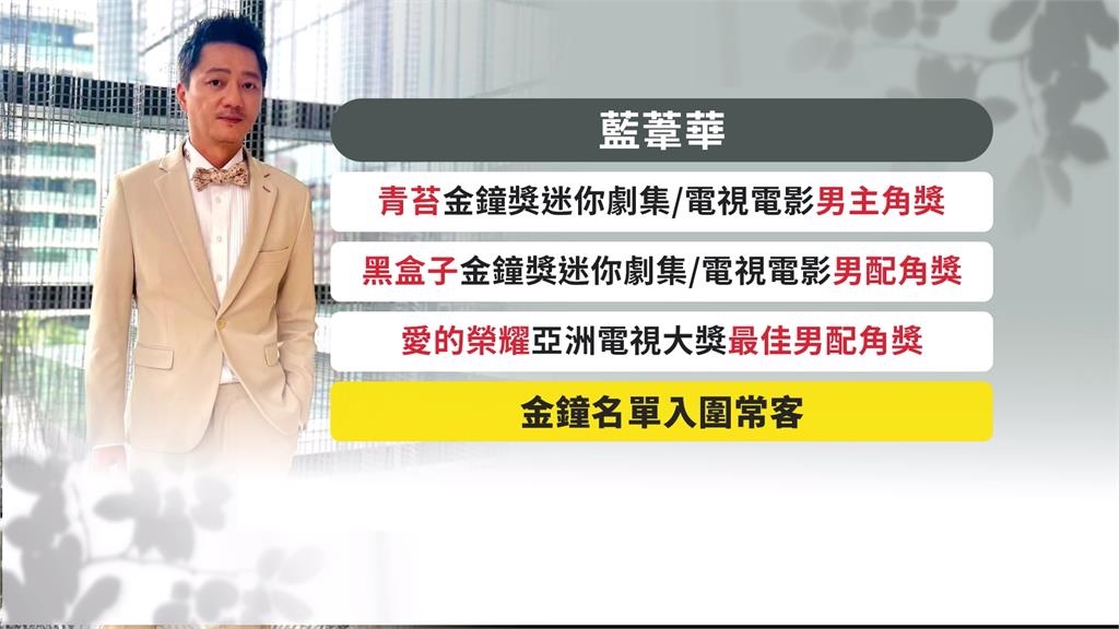 藍葦華以「愛的榮耀」　獲亞洲電視大獎最佳男配角