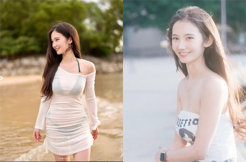 最懂事女友「誠意全浮出水面」自帶水彈！深夜秀「激美雙峰塔」全網沒了