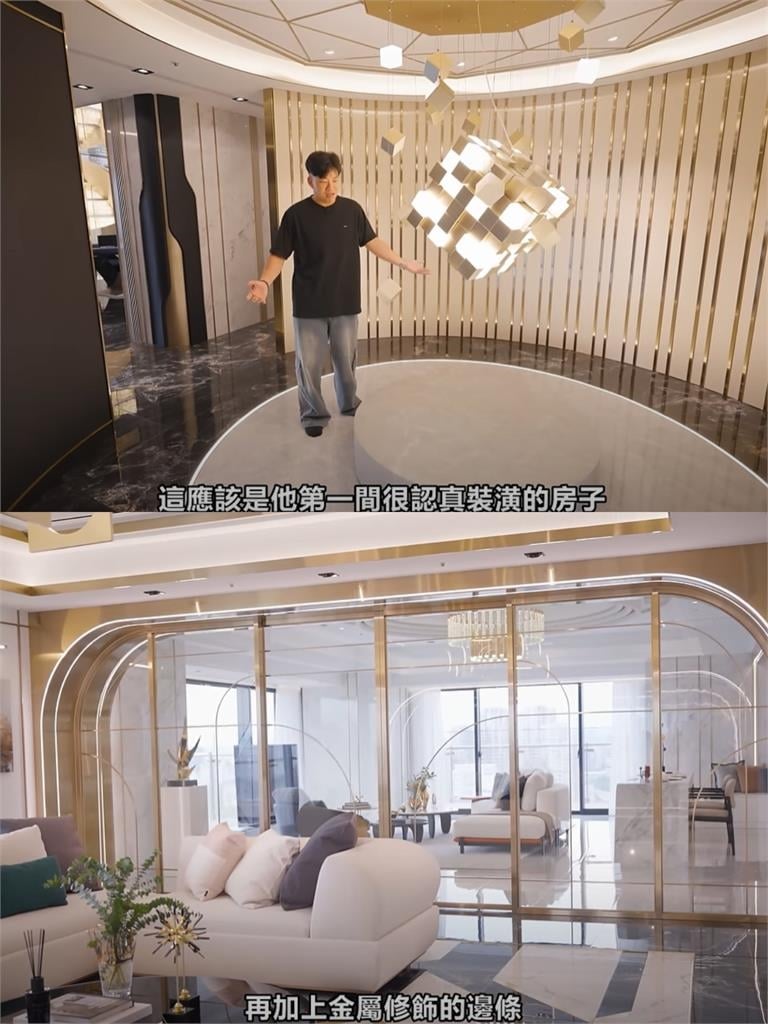 Joeman開箱7億300坪豪宅！砸5千萬裝潢「華麗內裝曝」屋主竟是他